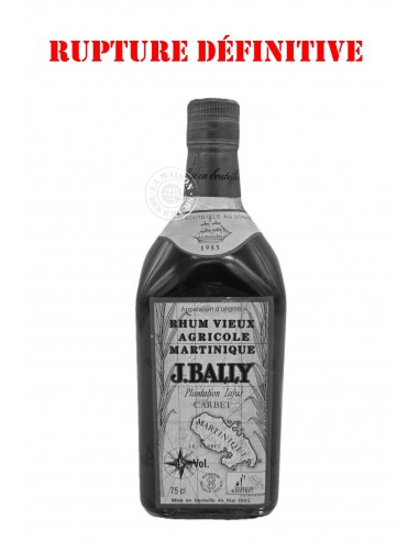 Rhum J. Bally Vieux Millésime 1985...