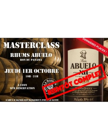 ***BIENTOT COMPLET !*** Masterclass...