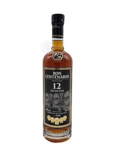 Rhum Centenario Vieux 12 Secretos 40%