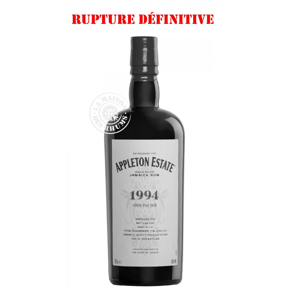 Rhum Appleton Estate Vieux Hearts...