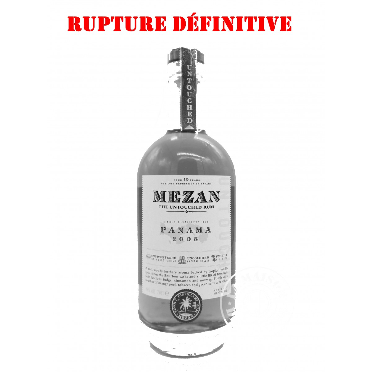 Rhum Mezan Vieux Rum Panama 2008 46%