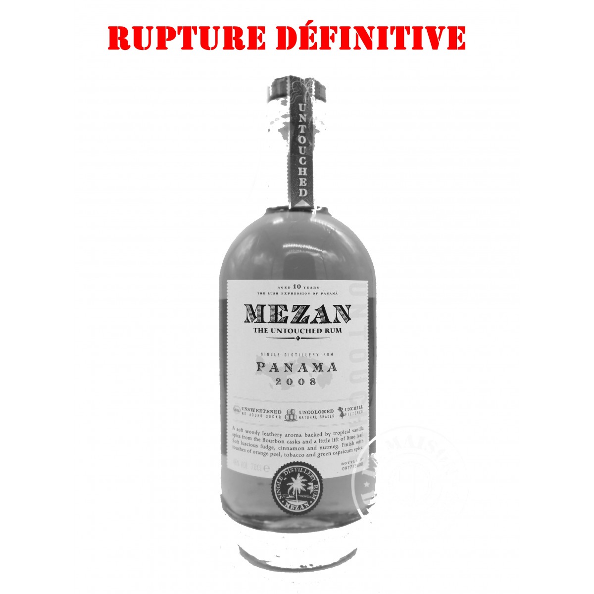 Rhum Mezan Vieux Rum Panama Millésime...