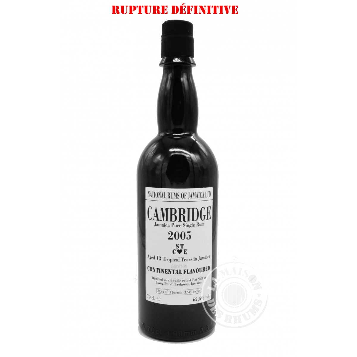 Rhum National Rums of Jamaica Ltd...
