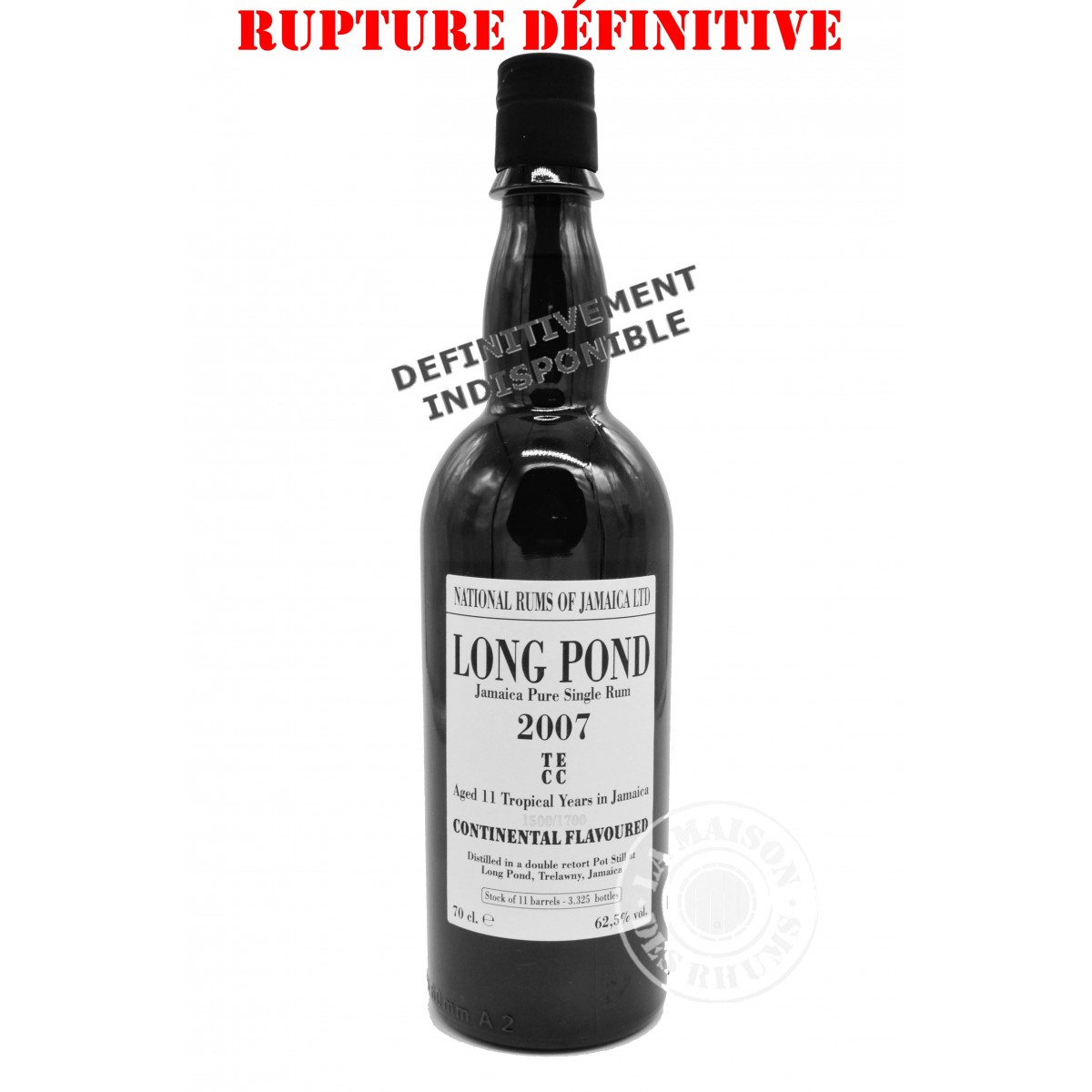 Rhum National Rums of Jamaica Ltd...