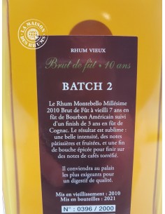Rhum Montebello Vieux 10... 2
