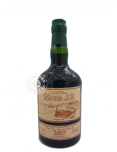Rhum JM Vieux Millésime 2007 Brut de...