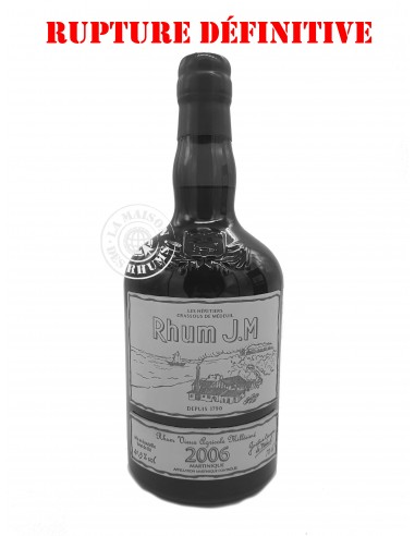 Rhum JM Vieux Millésime 2006 Brut de...