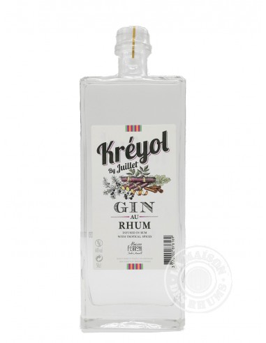 Gin Ferroni Kreyol Le Gin au Rhum 44%...