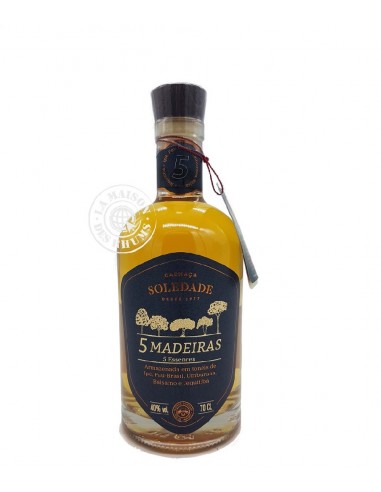 Cachaça Fazenda Soledade 5 Madeiras 40%