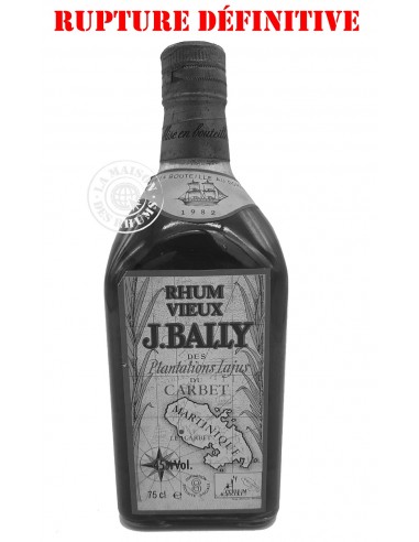 Rhum J. Bally Vieux Millésime 1982...