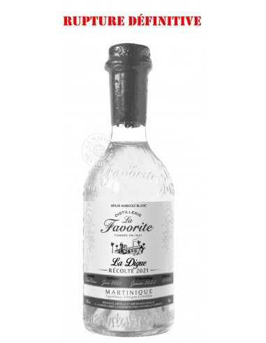 Rhum La Favorite Blanc La Digue...