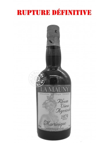 Rhum La Mauny Vieux Millésime 1979 43%