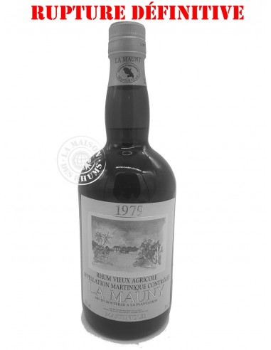 Rhum La Mauny Vieux Millésime 1979 17...