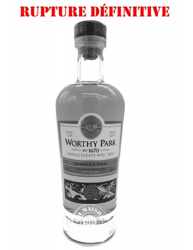 Rhum Worthy Park Ambré Single Estate...