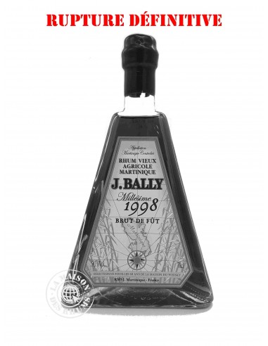 Rhum J. Bally Vieux Brut de fût 1998...