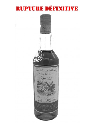 Rhum Trois Rivières Vieux 1974 45%