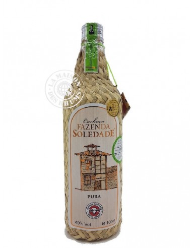 Cachaça Fazenda Soledade Pura 40% 100cl