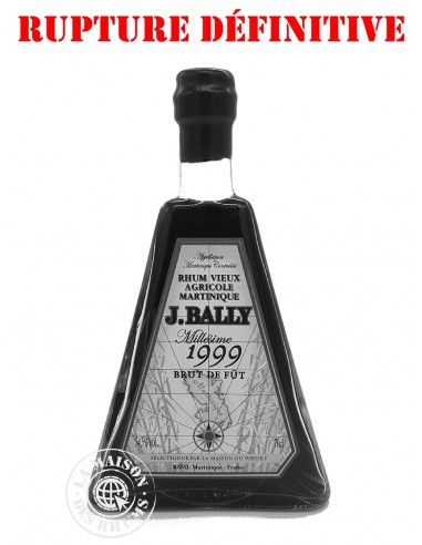 Rhum J. Bally Vieux 1999 18 ans Brut...