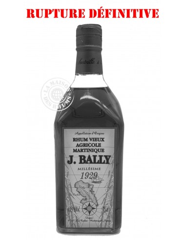 Rhum J. Bally Vieux 1929 41.5%