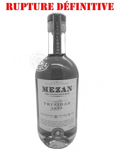Rhum Mezan Vieux Trinidad Millésime...