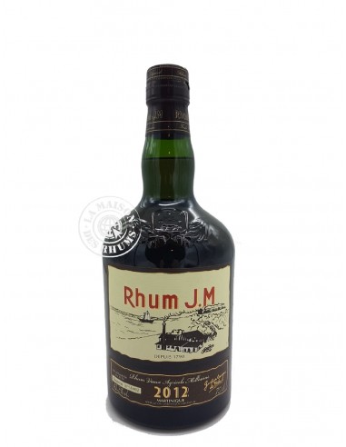 Rhum JM Vieux Millésime 2012 Brut de...
