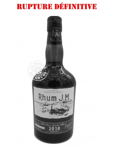 Rhum JM Vieux 2010 Brut de Fût 9 ans...