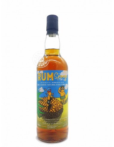 Rhum Rum Sponge Vieux Barbados 21 ans...