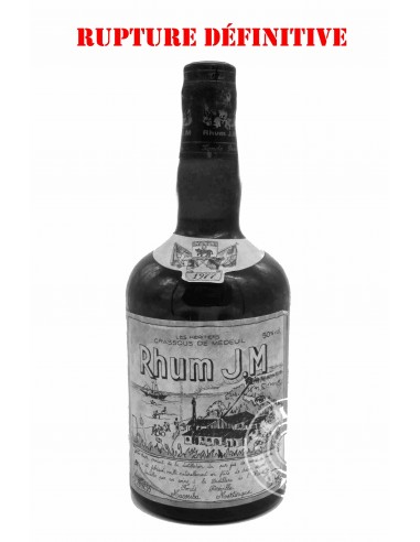 Rhum JM Vieux Millésime 1977 Brut de...