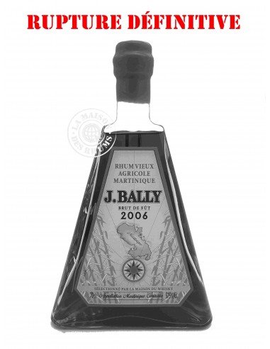 Rhum J. Bally Vieux Brut de Fût 2006...