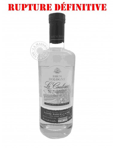 Rhum Bologne Blanc La Coulisse 60%