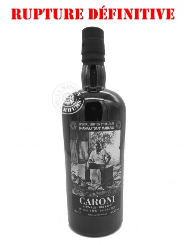 Rhum Caroni Vieux 25 ans 1996 Dhanraj...