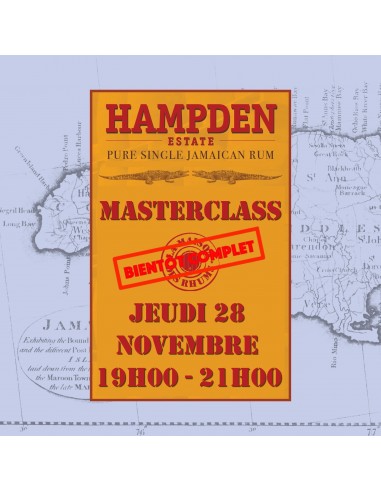 Masterclass Hampden Estate - Jeudi 28...