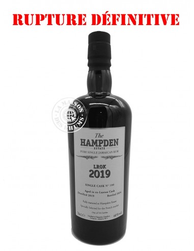 Rhum Hampden Estate Vieux 2019 LROK...