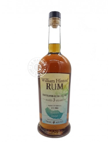 Rhum William Hinton Rum Vieux 3 ans 40%