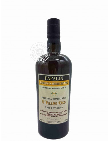 Rhum Papalin Vieux 5 ans Jamaica High...