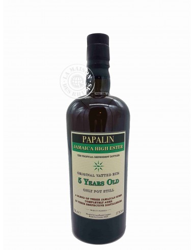 Rhum Papalin Vieux 5 ans Jamaica High...