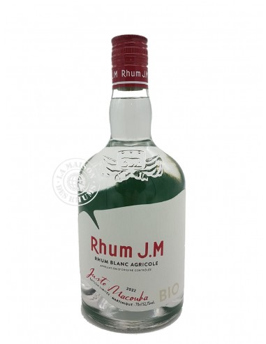 Rhum JM Blanc Juste Macouba 2022 52.1%