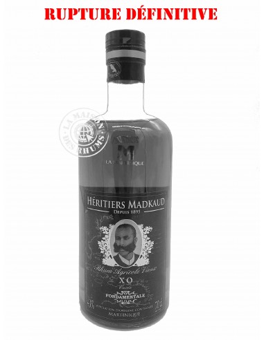 Rhum Héritiers Madkaud Vieux XO Cuvée...