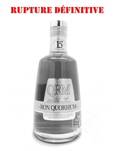 Rhum Quorhum Vieux 15 ans 40%