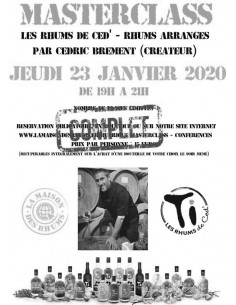 Masterclass - Les Rhums de...