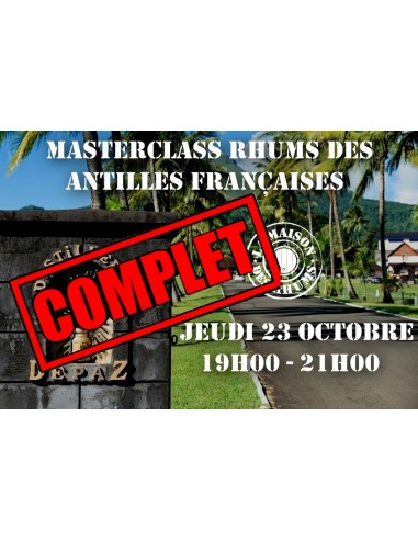 COMPLET ! Masterclass - Rhums des...
