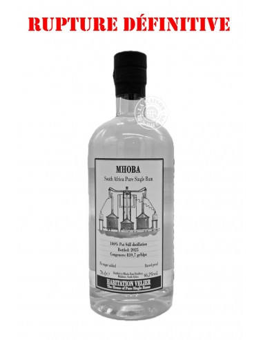 Rhum Habitation Velier Blanc Mhoba 66,2%