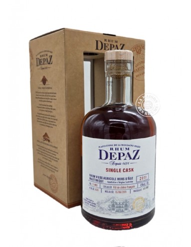 Rhum Depaz Vieux Hors d'âge millésime...