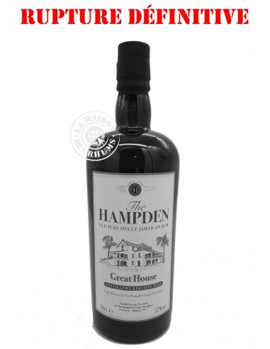 Rhum Hampden Estate Vieux The Great... Rhum Hampden Estate Vieux The Great...