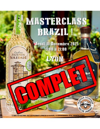 ***Complet !*** Masterclass - Cachaça...