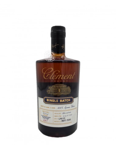 Rhum Clément Vieux Canne Bleue Single...