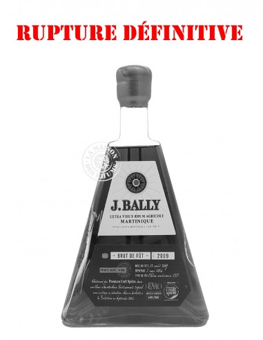 Rhum J. Bally Vieux Millésime 2009...