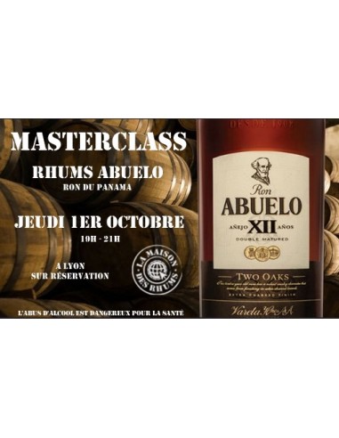 Masterclass Rhums Abuelo (Panama) -...